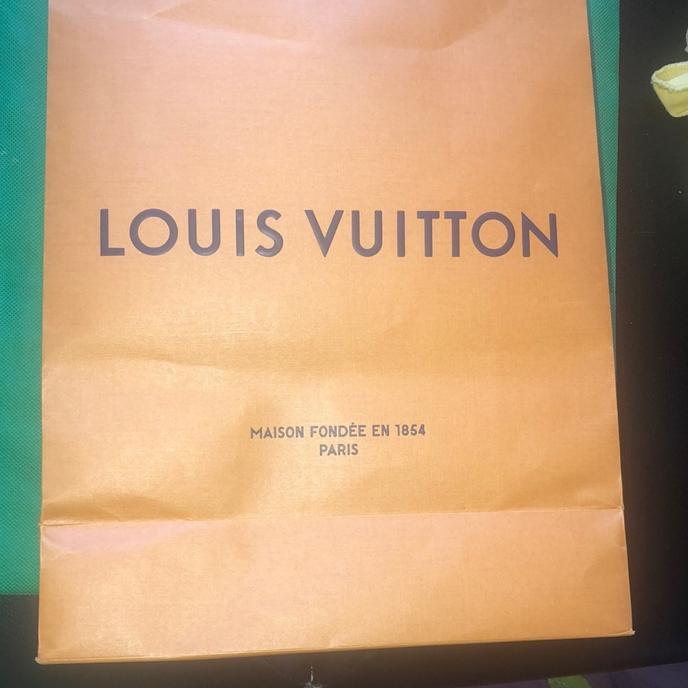 Louis Vuitton original shopping paper bag